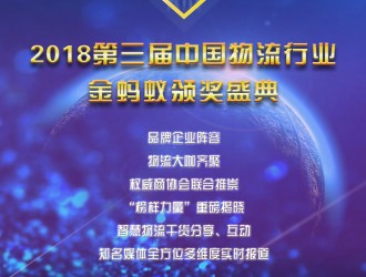 第三屆中國物流行業(yè)“金螞蟻“頒獎盛典邀您參與！