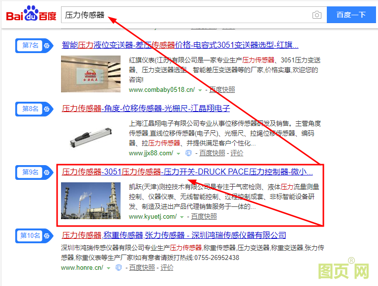 壓力傳感器