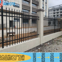 公園金屬圍欄 陽江鐵藝圍墻 惠州廠區(qū)外墻鋅鋼護(hù)欄價格實惠