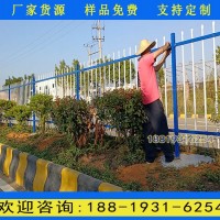 云浮工廠鋼管成品圍欄 中山小區方鋼管圍欄 美式鋼管護欄廠家