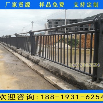 惠州人行道鍍鋅鋼管圍欄 廠家定做河