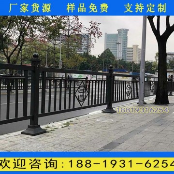 廣州街道兩邊市政護欄價格 城市道路