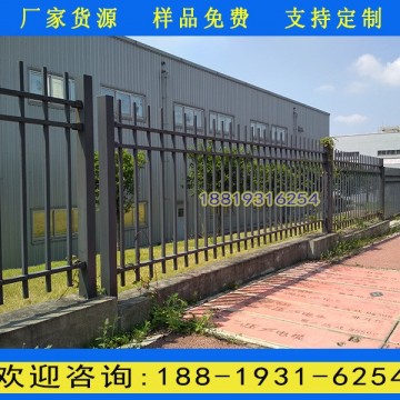 佛山圍墻鋅鋼欄桿鐵藝廠 小區外墻鐵