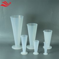 特氟龍塑料量筒耐腐蝕PFA半透明量杯元素分析用