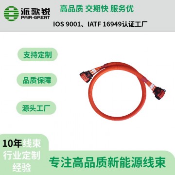 汽車電池連接線束  電機(jī)電控高壓線